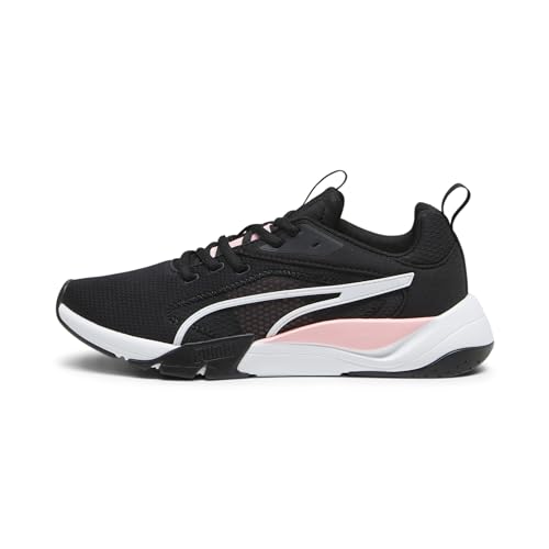 PUMA Damen Zora Sneaker, Black White Koral Ice, 41 EU von PUMA