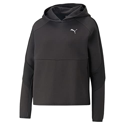 PUMA Damen evoStripe Hoodie SBlack von PUMA