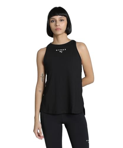 PUMA Damen x HYROX CLOUDSPUN Racerback Top XS Black von PUMA