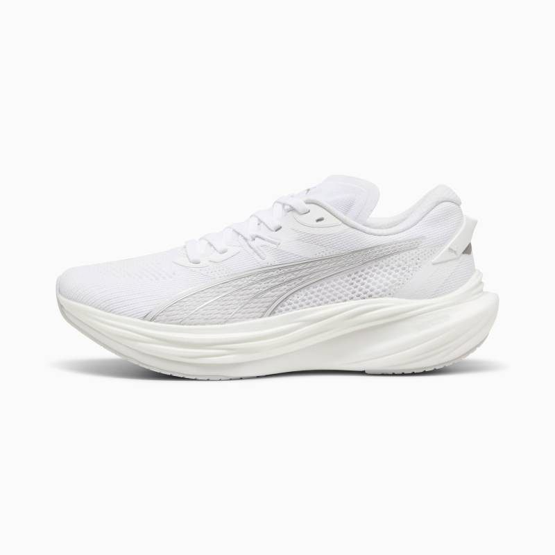 PUMA Deviate NITRO™ 3 Laufschuhe Herren, Silber/Grau/Weiß, Größe: 42.5, Schuhe von PUMA
