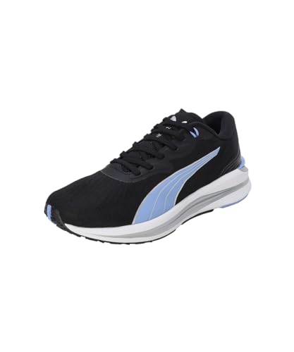PUMA Electrify Nitro 2 WNS Straßen-Laufschuh, Black-Elektro Purple Silver, 39 EU von PUMA