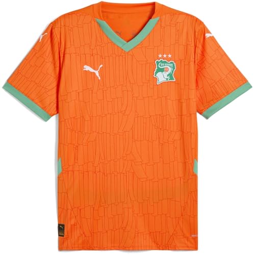 PUMA Elfenbeinküste Trikot Home 2025 orange, S Herren PUMA Elfenbeinküste Trikot Home 2025 orange, S Herren von PUMA