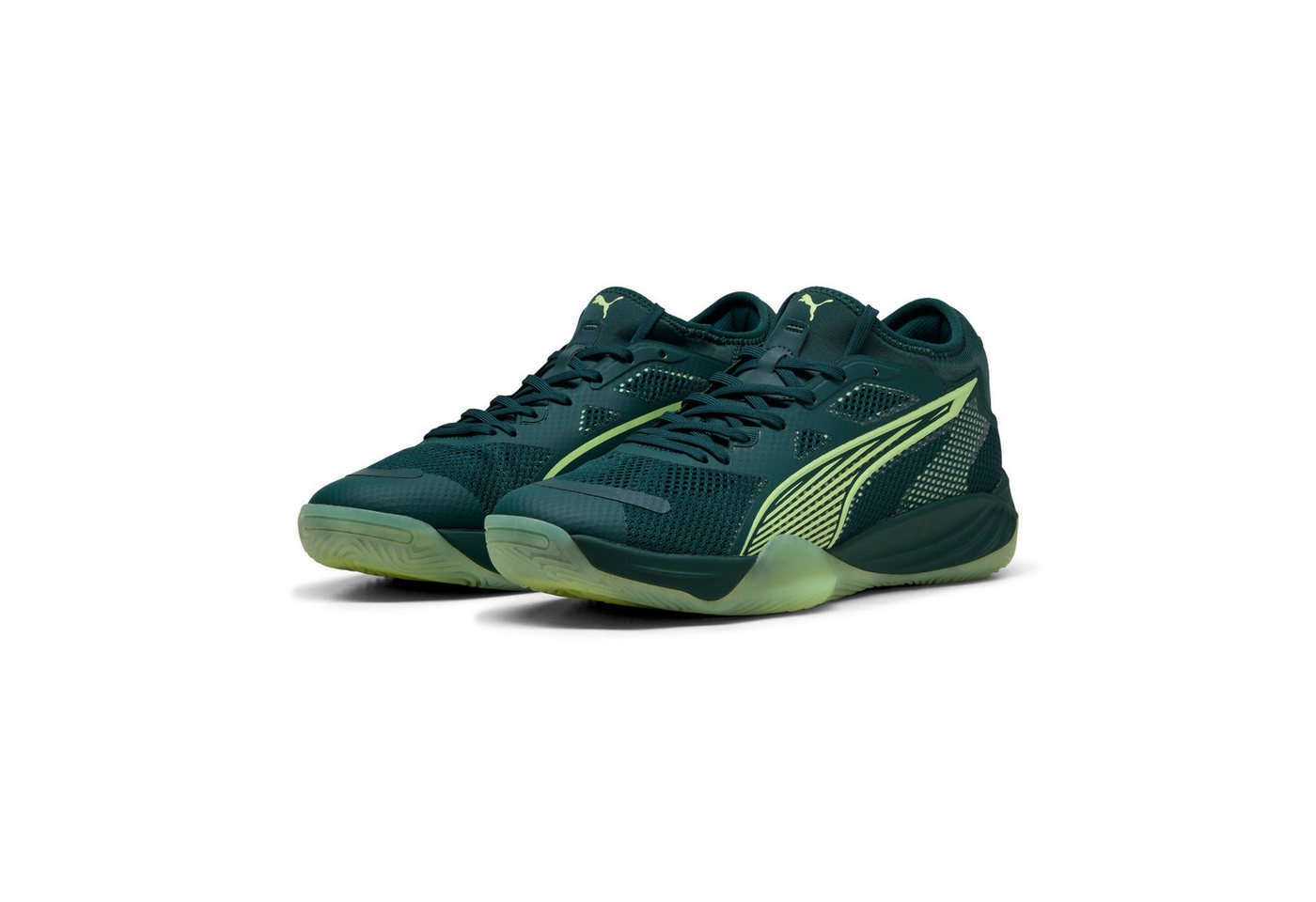 PUMA Eliminate NITRO SQD 4 PUMA WHITE-GREY DAWN-SAFETY YE Handballschuh von PUMA