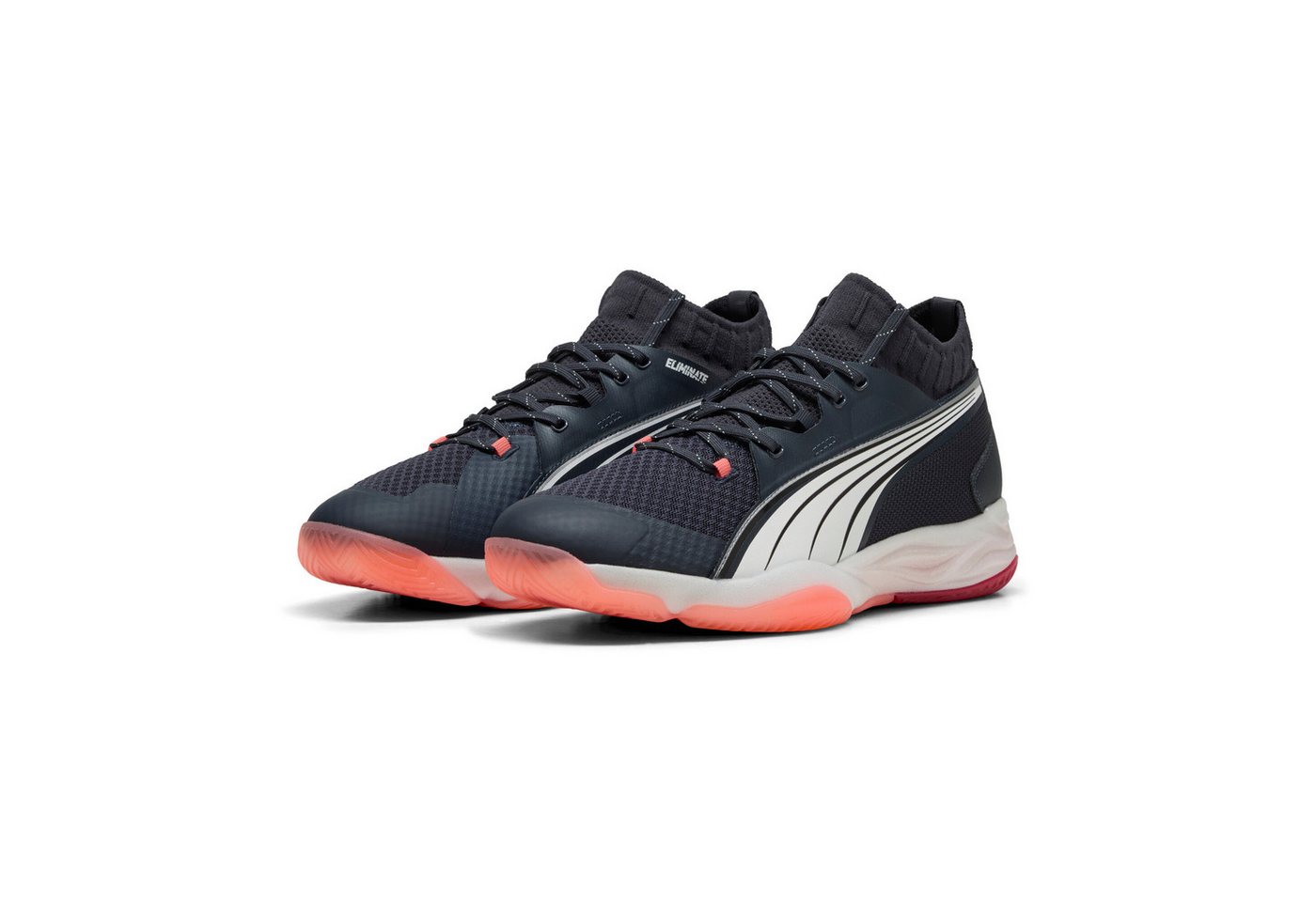 PUMA Eliminate Nitro SQD Parisian Night-PUMA White-Glowing Red-Dark Cr Handballschuh von PUMA