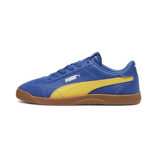 PUMA Erwachsene Club 5v5 Sneakers 41Clyde Royal Yellow Sizzle White Blue von PUMA