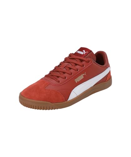PUMA Erwachsene Club 5v5 Sneakers 48, Mars Red White Gold von PUMA