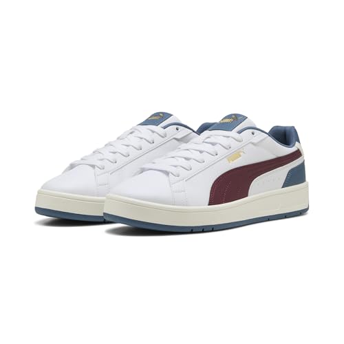 PUMA Erwachsene Court Classico Sneakers 37, White Ruby Shimmer Dark Indigo Red Blue PUMA Erwachsene Court Classico Sneakers 37, White Ruby Shimmer Dark Indigo Red Blue von PUMA