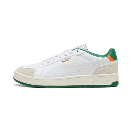 PUMA Erwachsene Court Classico Sport Sneakers 40, Warm White Archive Green PUMA Erwachsene Court Classico Sport Sneakers 40, Warm White Archive Green von PUMA