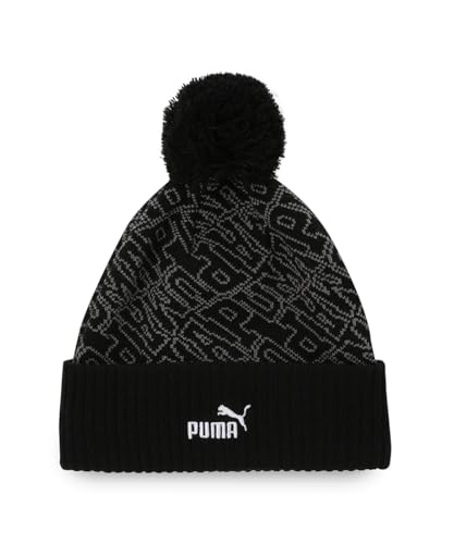 PUMA Erwachsene ESS Beanie mit Bommel Erwachsener Black von PUMA