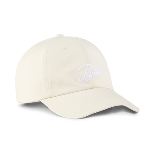 PUMA Erwachsene ESS Script Logo Dad Cap OneSize, Alpine Snow White von PUMA