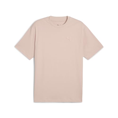 PUMA Erwachsene Essentials Elevated T-Shirt M, Rose Quartz Pink von PUMA