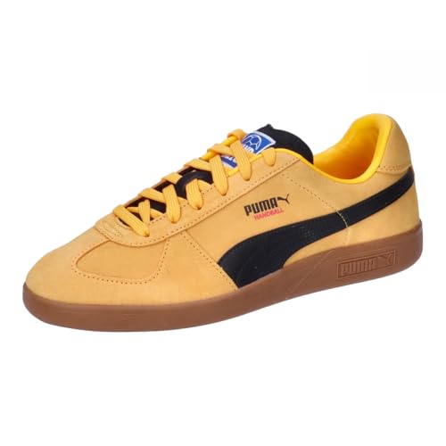 PUMA Erwachsene Handballschuhe 48, Sun Stream Black Caramel Latte Orange Beige von PUMA