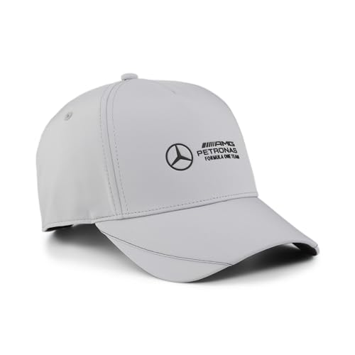 PUMA Erwachsene Mercedes-AMG Petronas Motorsport Baseball-Cap ErwachsenerMercedes Team Silver Gray von PUMA