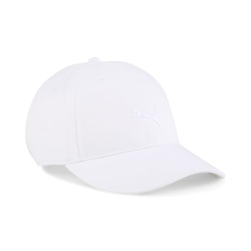 PUMA Erwachsene Premium Essentials Classic Baseball-Cap OneSize, White PUMA Erwachsene Premium Essentials Classic Baseball-Cap OneSize, White von PUMA