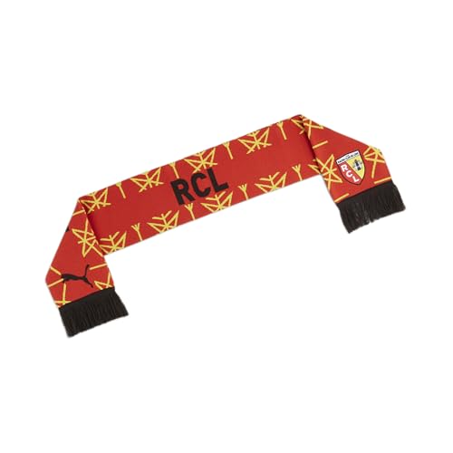PUMA Erwachsene RC Lens ftblESSENTIALS Schal OneSize, Pelé Yellow Red von PUMA