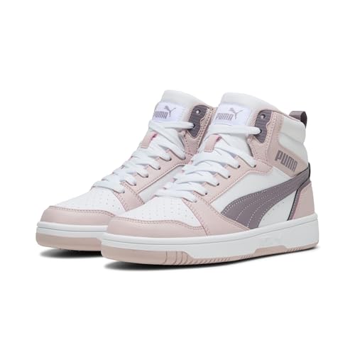 PUMA Erwachsene Rebound Sneakers 47, Mauve Mist Plum Jam White Pink Purple PUMA Erwachsene Rebound Sneakers 47, Mauve Mist Plum Jam White Pink Purple von PUMA