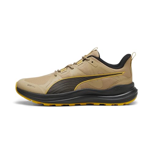 PUMA Erwachsene Reflect Lite Trailrunning-Schuhe 40Prairie Tan Yellow Sizzle Black Beige von PUMA