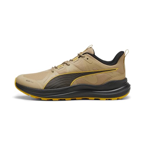 PUMA Erwachsene Reflect Lite Trailrunning-Schuhe 42Prairie Tan Yellow Sizzle Black Beige von PUMA