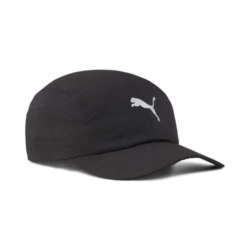 PUMA Erwachsene Schnell trocknende 4-Panel-Trainingscap OneSize, Black von PUMA