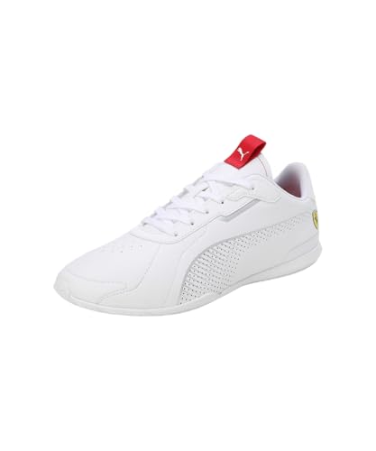 PUMA Erwachsene Scuderia Ferrari HP Neo Cat 3.0 Sneakers 40.5 White Silver Metallic von PUMA