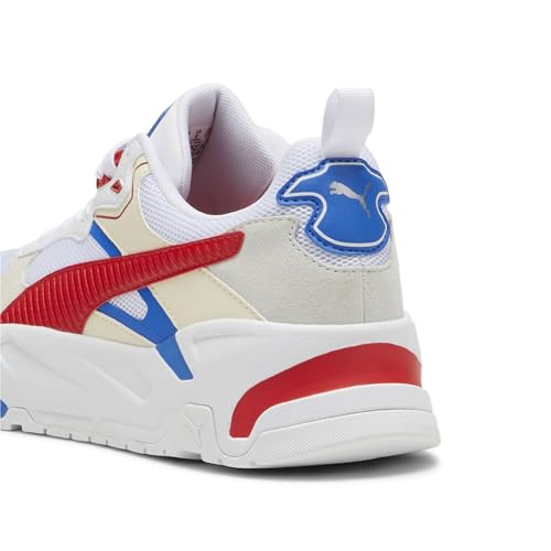 PUMA Erwachsene Trinity Sneakers 37White Red Team Royal Blue von PUMA