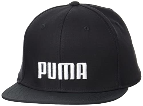 PUMA Erwachsene Unisex Flatbrim Cap 023858 01 Schwarz-Grau, Schwarz / Grau, One size von PUMA