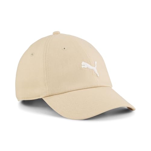 PUMA Erwachsene Wardrobe ESS Dad Cap OneSize, Light Sand Beige von PUMA