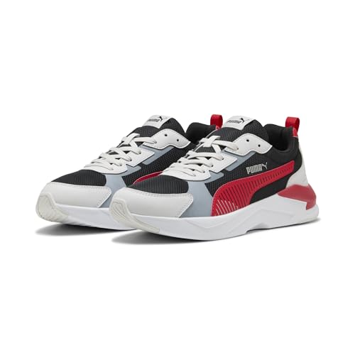PUMA Erwachsene X-Ray 3 Sneakers 44.5, Black for All Time Red Feather Gray von PUMA