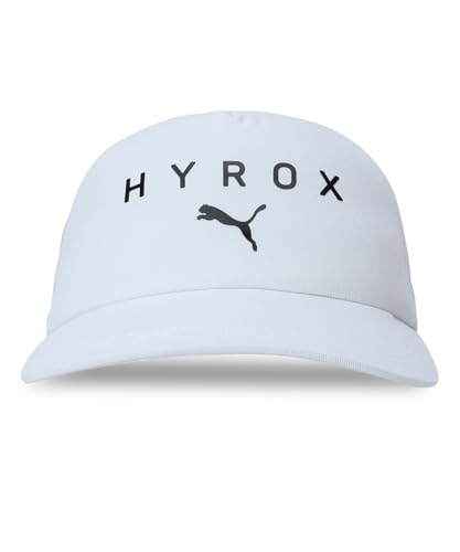PUMA Erwachsene x HYROX Trucker Cap OneSize, White von PUMA