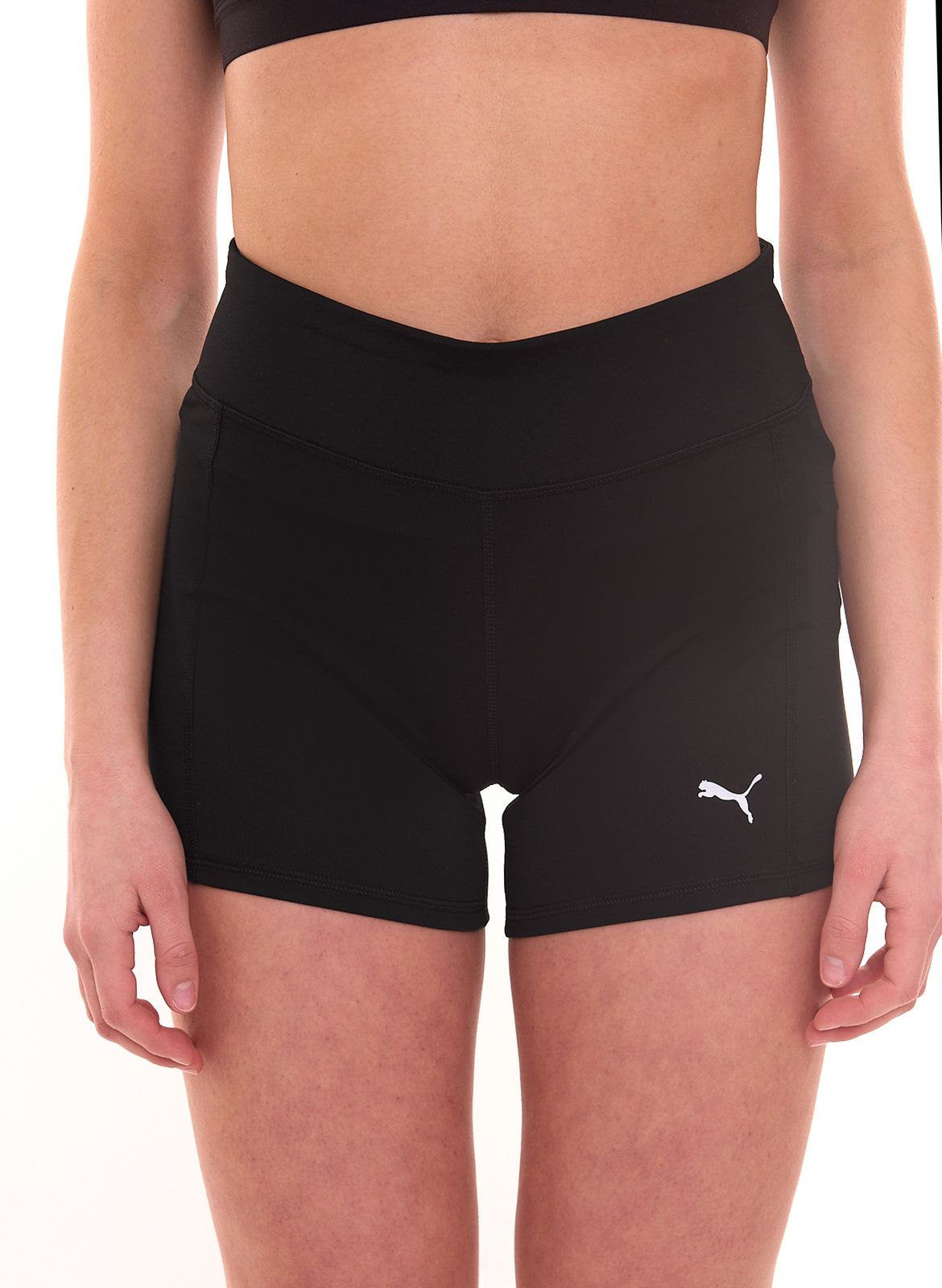 PUMA Essential Short Tight Damen Lauf-Shorts kurze Sport-Hose mit dryCELL 515140 01 Schwarz von PUMA