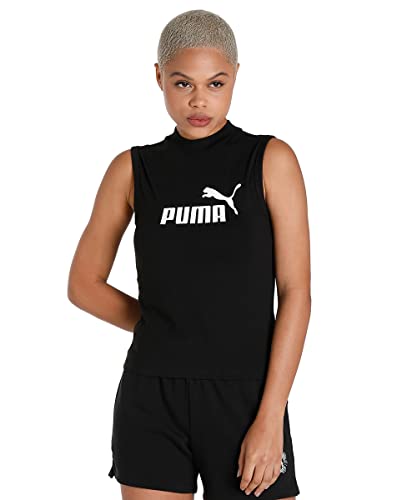 PUMA Damen Essentials+ Slim Logo Tank-Top XLBlack von PUMA