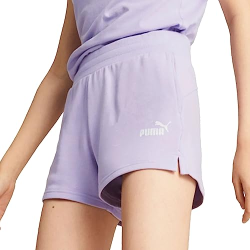 PUMA Damen Essentials Sweat-Shorts MVivid Violet Purple von PUMA