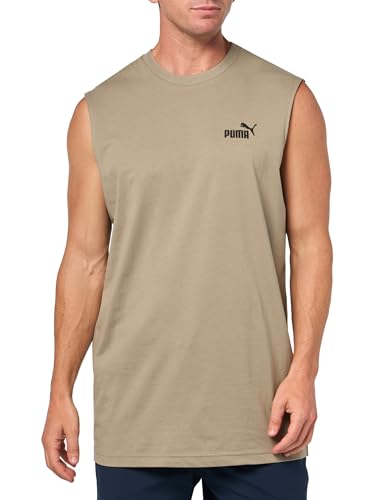 PUMA Essentials Herren-T-Shirt, ärmellos, erhältlich in Big & Tall, Velvet Moss Ss25, 3X-Large Groß von PUMA