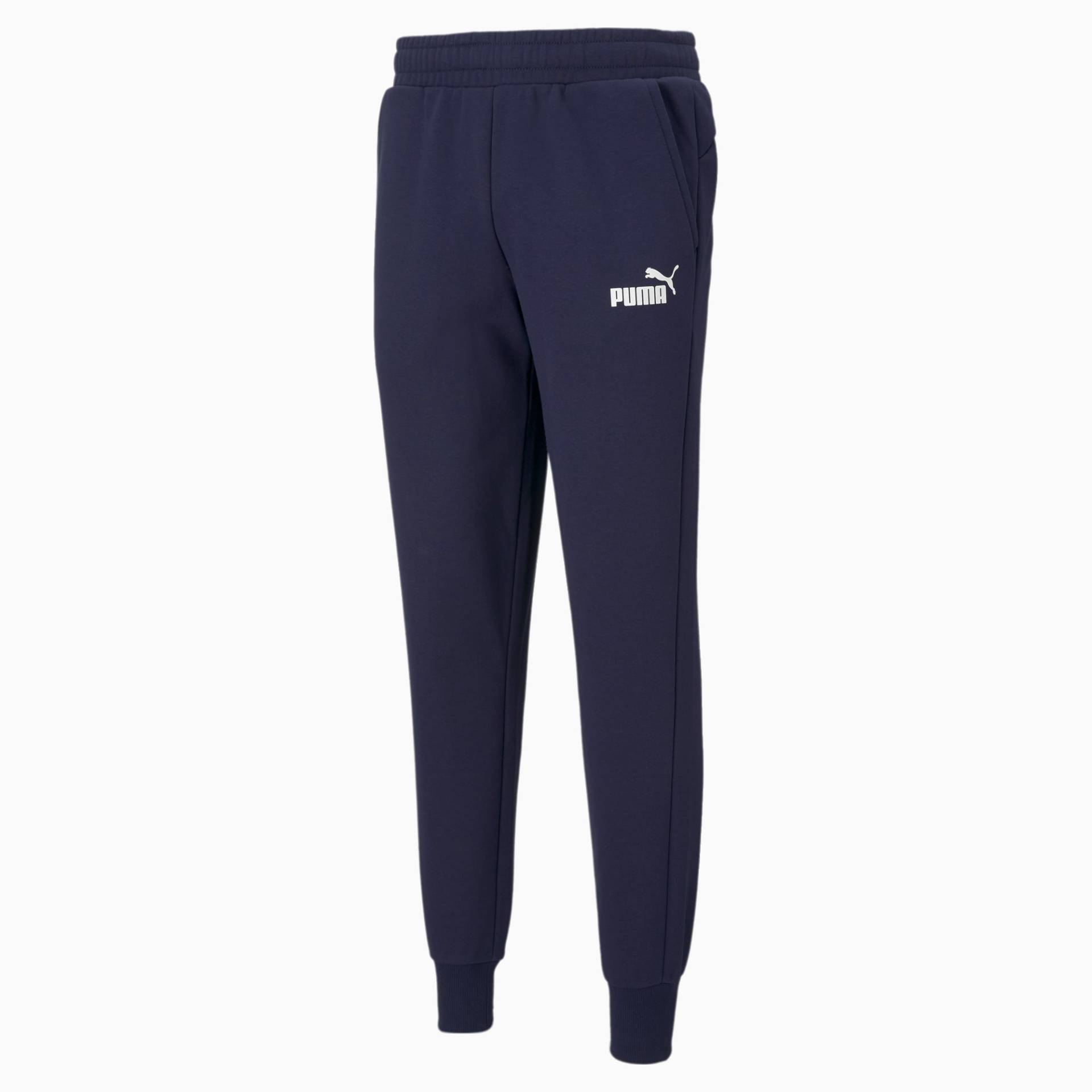PUMA Essentials Logo Jogginghose Herren, Blau, Größe: 4XL, Kleidung von PUMA