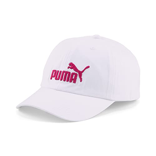 PUMA Essential No.1 BB Cap White-Orchid Shadow-No1 Logo von PUMA