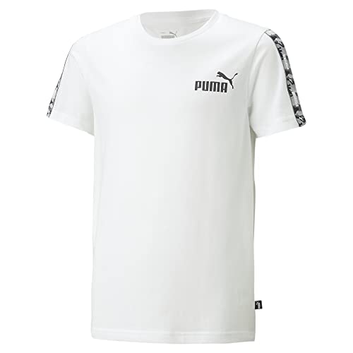 PUMA Jugendliche Essentials Tape Camo T-Shirt 164White von PUMA