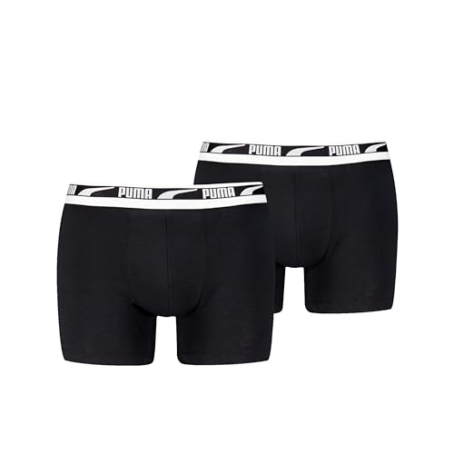 PUMA Everyday Multi Logo Boxer 2 Units M, Schwarz, M von PUMA