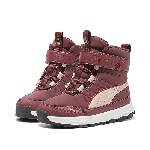 PUMA Evolve Boot AC+ PS Sneaker, Dark Jasper-Future PINK-Astro RED, 31 EU von PUMA