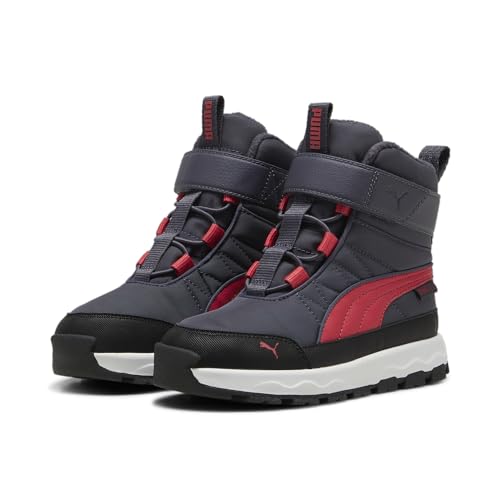 PUMA Evolve Boot Puretex AC+PS Sneaker, Galactic Gray-Tart Cherry Black, 30 EU von PUMA