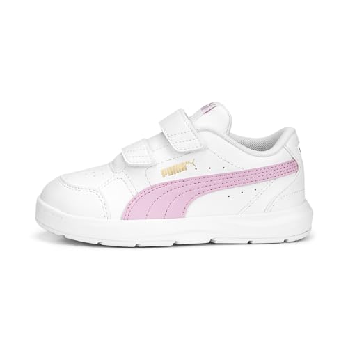 PUMA Evolve Court V PS, Sneakers, Weiß-Lila Chiffon Go von PUMA