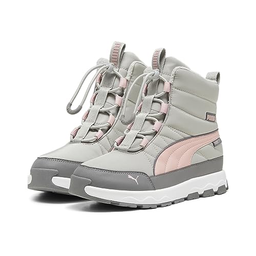 PUMA Evolve Boot Puretex Jr Sneaker, Smokey Gray Future Rosa Weiß, 36 EU von PUMA