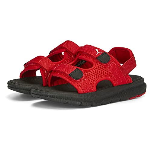 PUMA Evolve Sandal Ps fußballschuhe, rot, 32 EU von PUMA