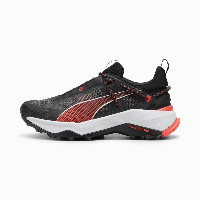 PUMA Explore NITRO™ Wanderschuhe Damen, Schwarz/Rot/Silber, Größe: 40.5, Schuhe von PUMA