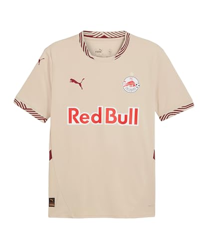 PUMA FC Red Bull Salzburg Ausweichtrikot 24 25 beige RBS Third Shirt 3rd Jersey, Größe:L von PUMA