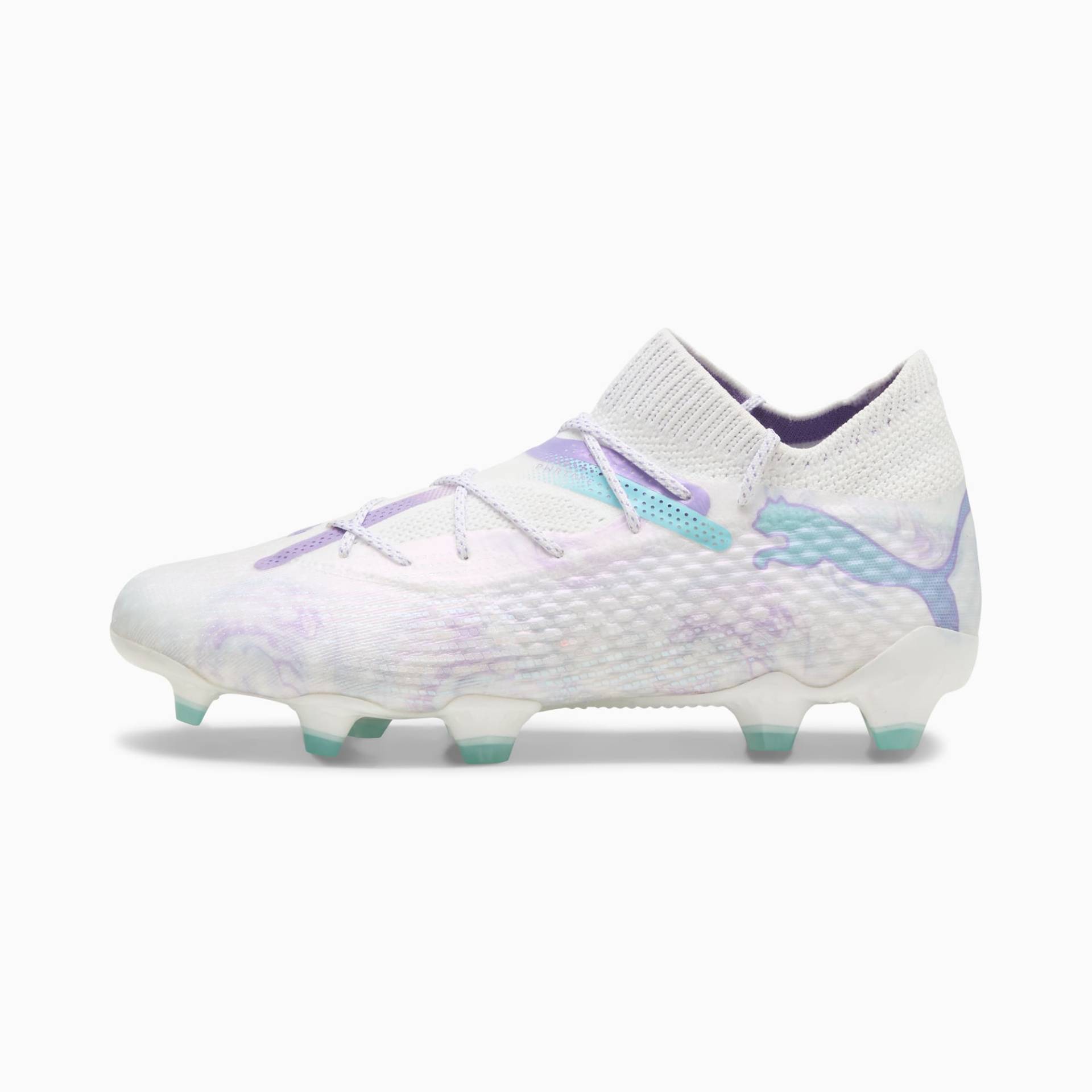 PUMA FUTURE 7 ULTIMATE BL FG/AG Fußballschuhe Damen, Weiß/Schwarz, Größe: 38.5, Schuhe von PUMA