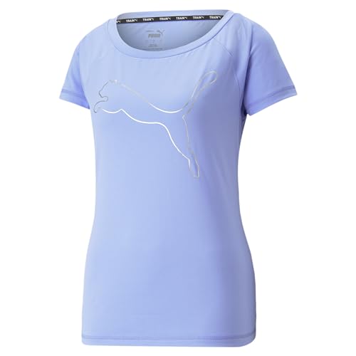 PUMA Damen Favourite Jersey Cat Trainings-T-Shirt XSElektro Purple von PUMA