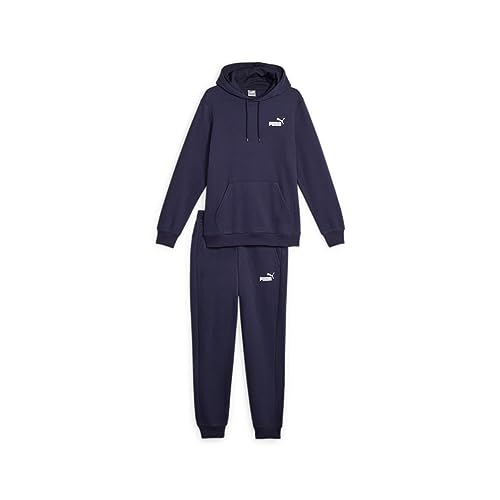 PUMA Feel Good Hooded Sweat Jogginganzug Herren dunkelblau, XS von PUMA