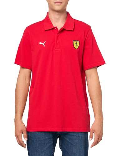 PUMA Ferrari Race Graphic Poloshirt für Herren, Rosso Corsa Graphic, L PUMA Ferrari Race Graphic Poloshirt für Herren, Rosso Corsa Graphic, L von PUMA