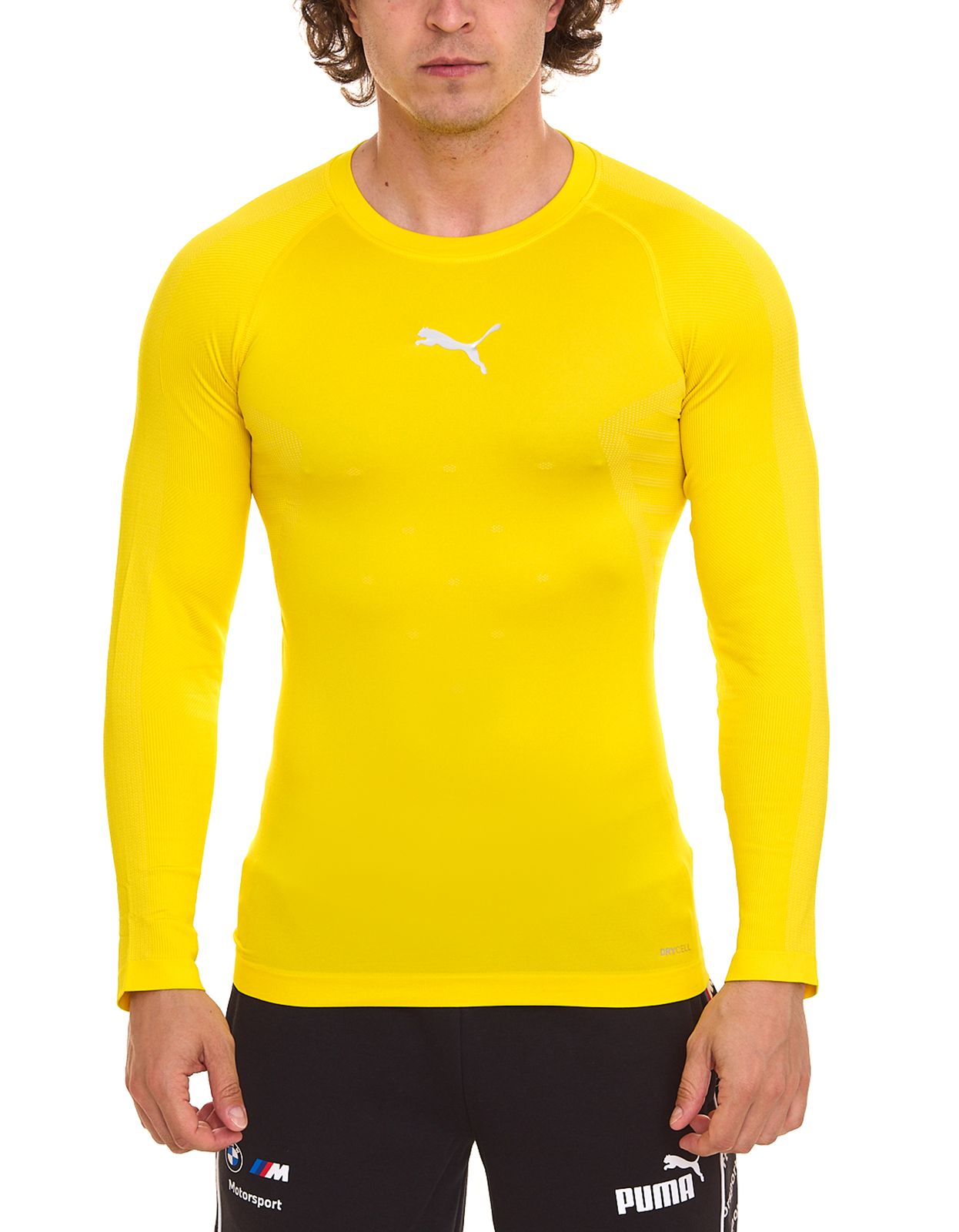 PUMA Final evoKNIT BL Herren Trainings-Shirt mit dryCELL Sport-Trikot 655323 06 Gelb von PUMA