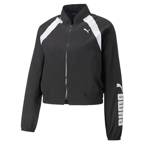 PUMA Damen Fit Woven Trainingsjacke SBlack von PUMA